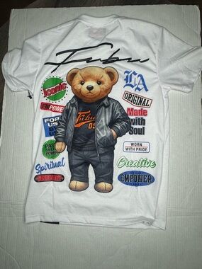 Fubu Furry Bear Shirt size Small